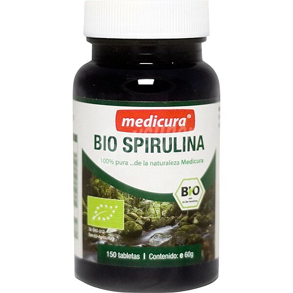 espirulina pura 100% ecológica envase 150 tabletas