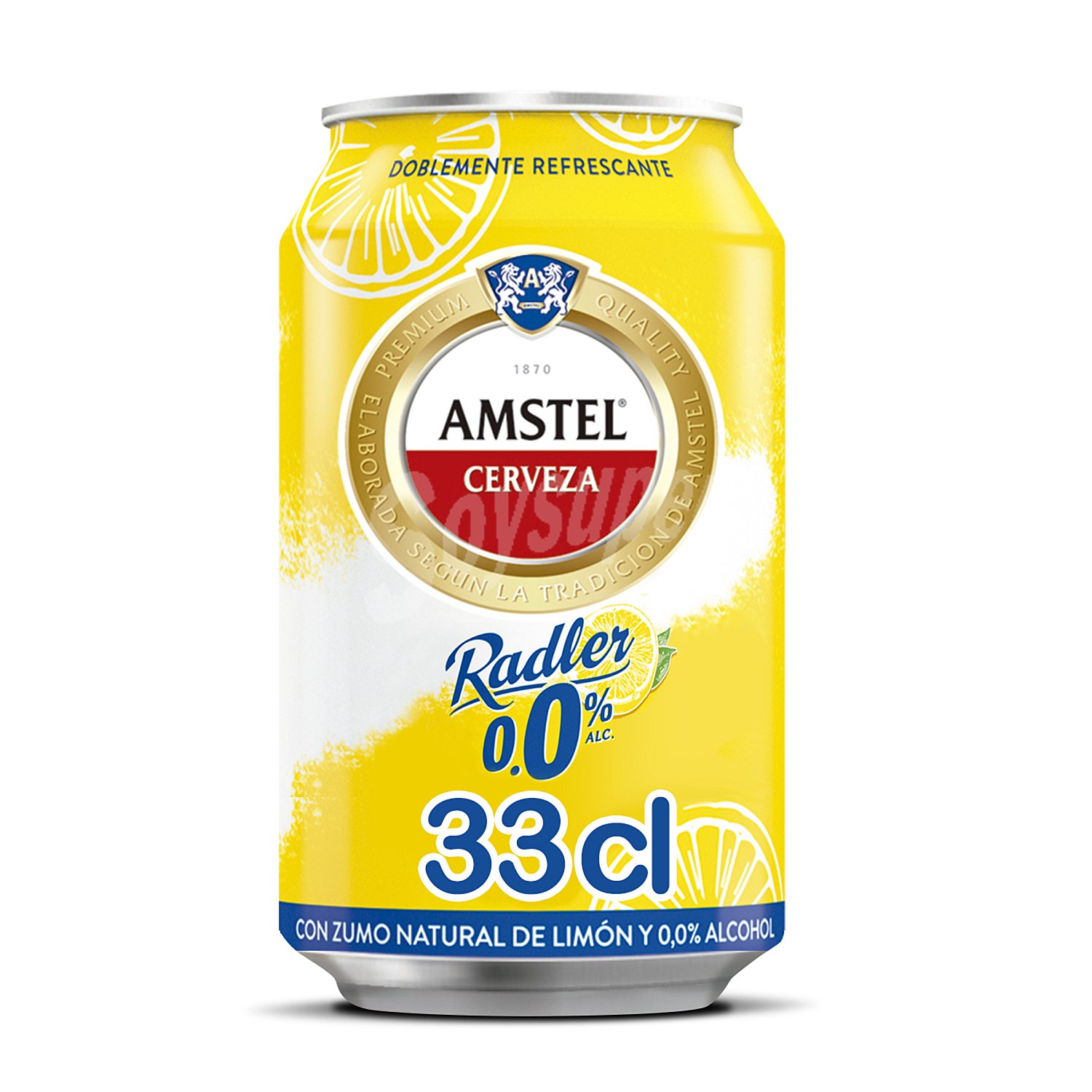 Cerveza Radler 0.0% alcohol con limón