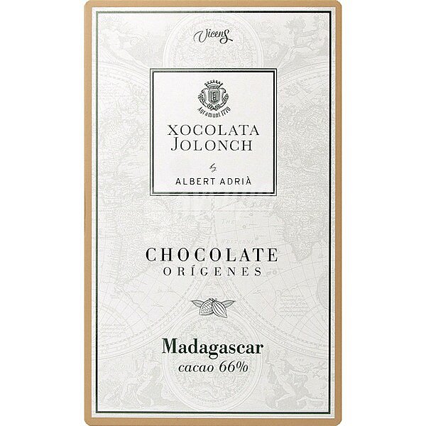 Orígenes Madagascar chocolate 66% cacao