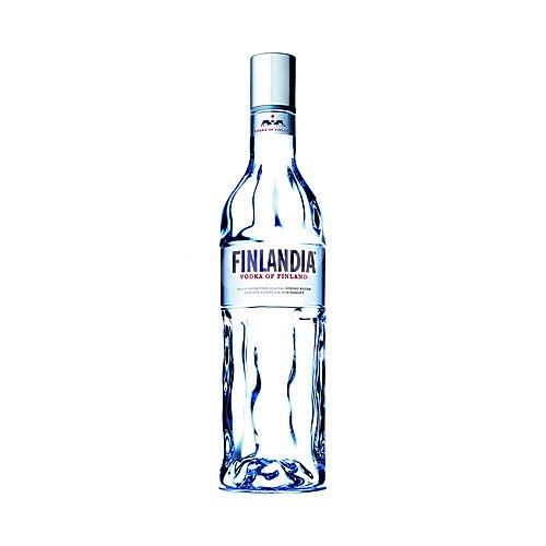 Finlandia Vodka blanco finlandés elaborado con seis tipos de cebada y agua pura de glacial finlandia