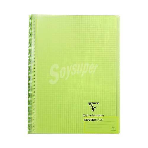 Cuaderno A4 de cuadrícula 5x5 de 80 hojas, clairefontaine