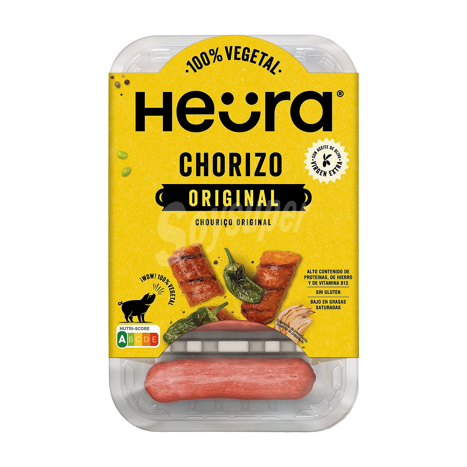 Chorizo original Heura sin gluten