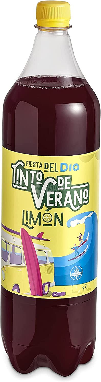 Tinto de verano con limón Dia