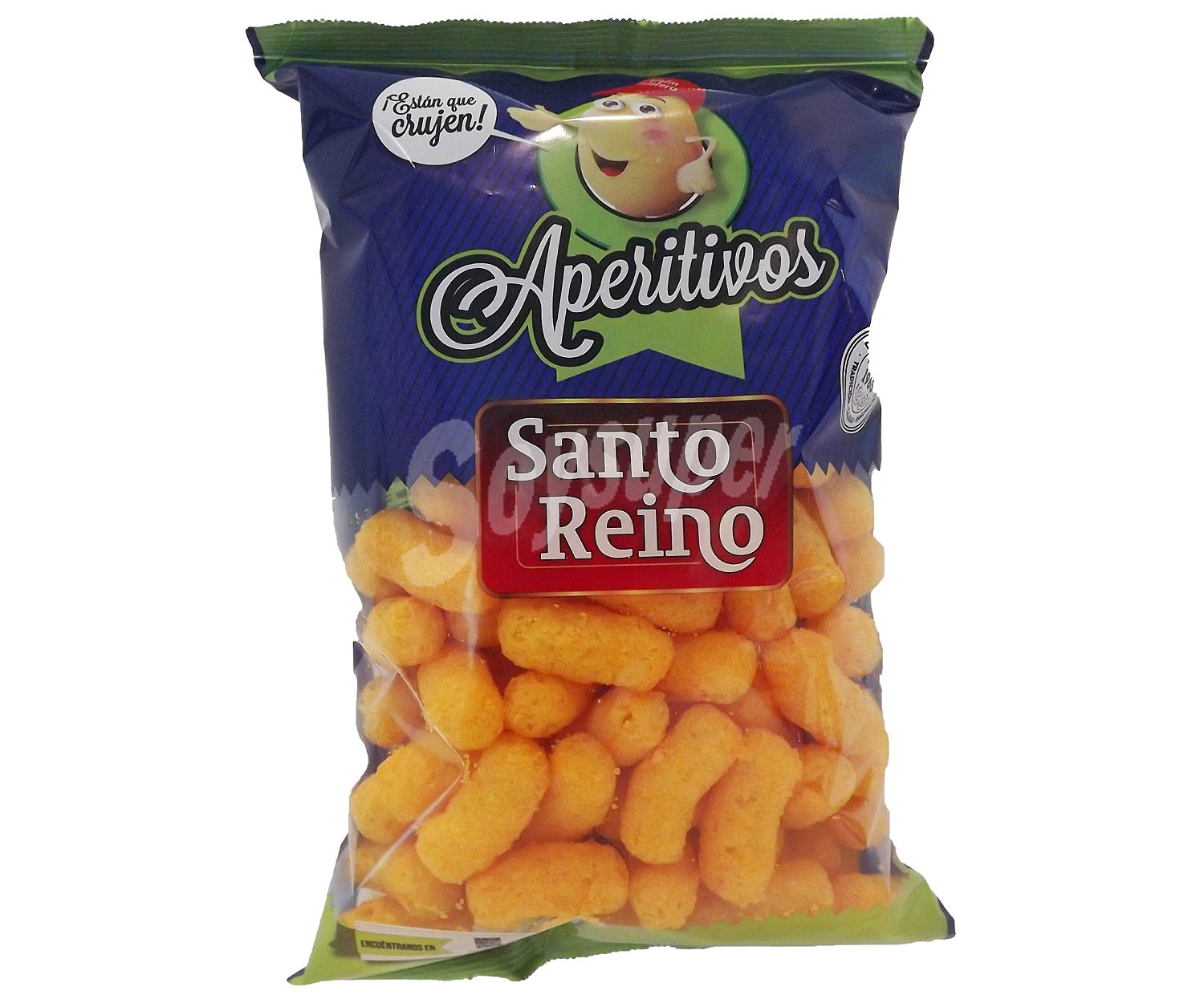 Santo reino Snack de gusanos de maíz con sabor a queso santo reino