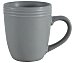 Taza mug de gres de color gris y capacidad de , actuel