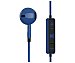 Auriculares bluetooth intrauditivos con micrófono, azul BT earphones 1