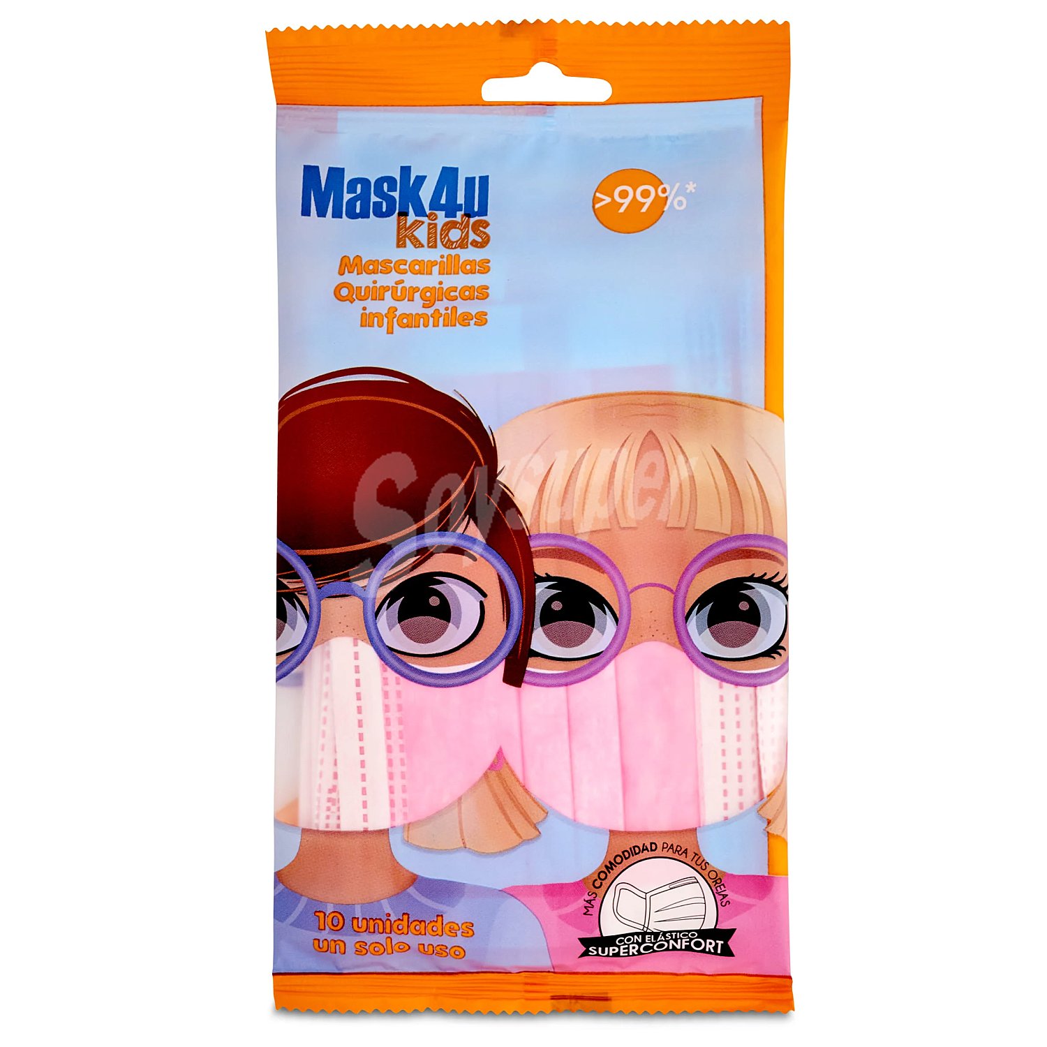 Mascarilla quirúrgica infantil unisex Pi medical