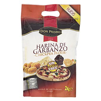 Harina de garbanzo sin gluten