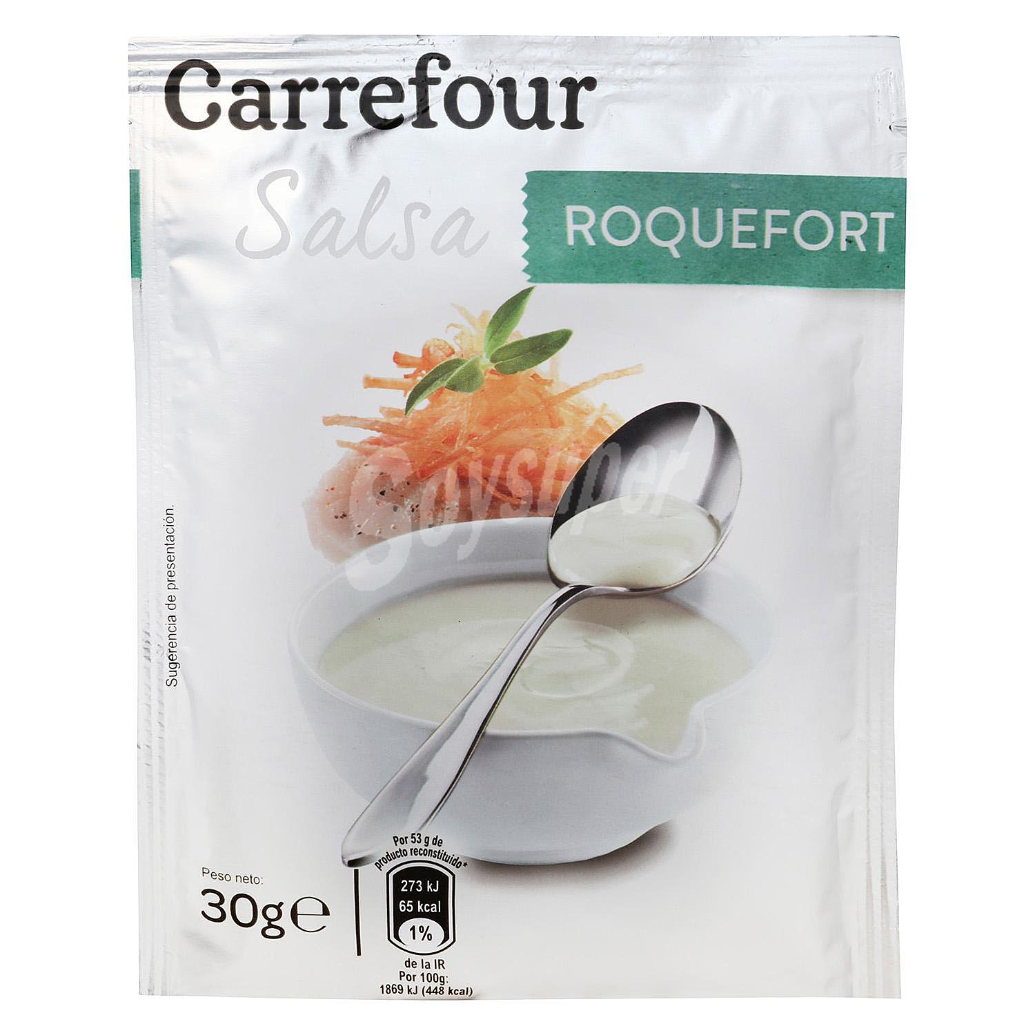 Salsa deshidratada de roquefort Carrefour