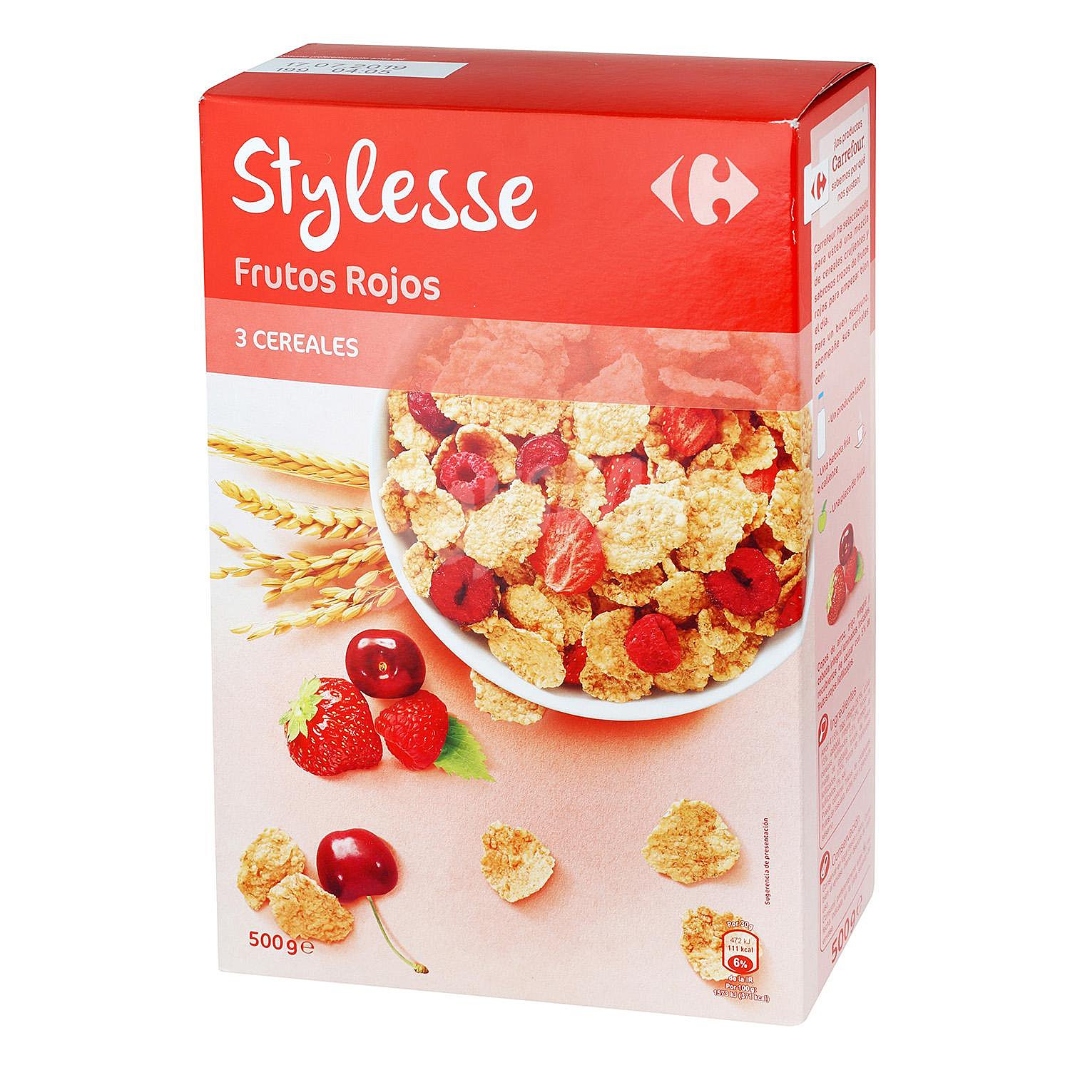 Cereales con frutos rojos Stylesse Carrefour