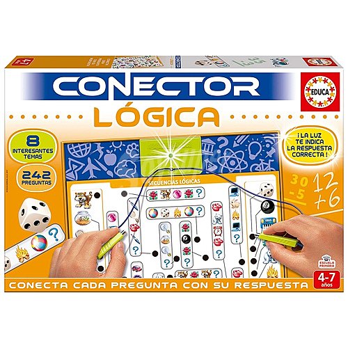 Juego educativo Conector, lógica, inglés...educa