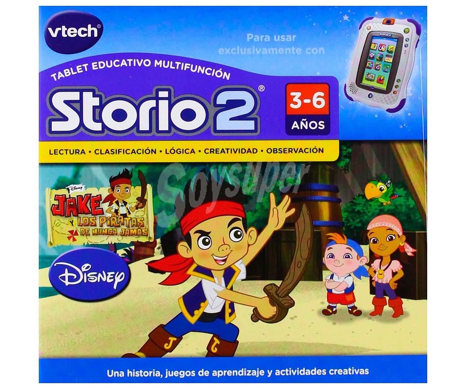 Juego Jake y los piratas para Storio 2