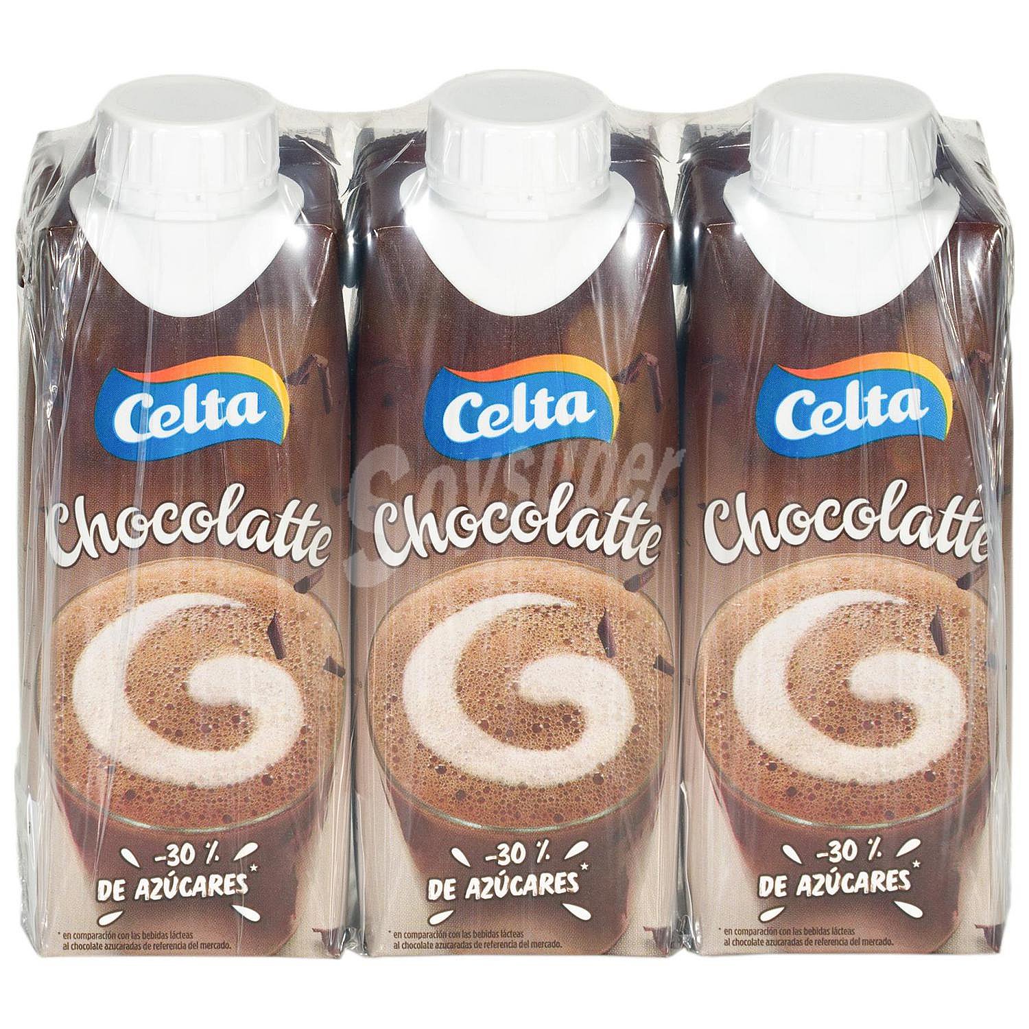 Batido de chocolate sin gluten