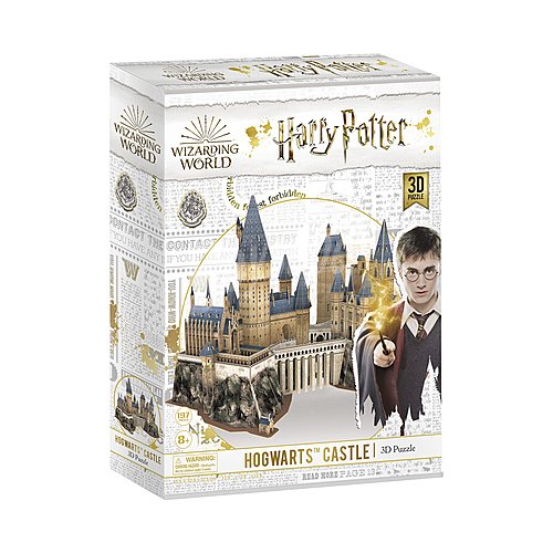 Puzzle en 3 dimensiones Castillo de Hogwarts con 197 piezas, harry potter