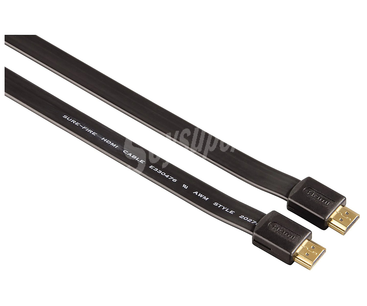 Cable qilive de hdmi macho a hdmi macho, 3 metros, terminales dorados, plano