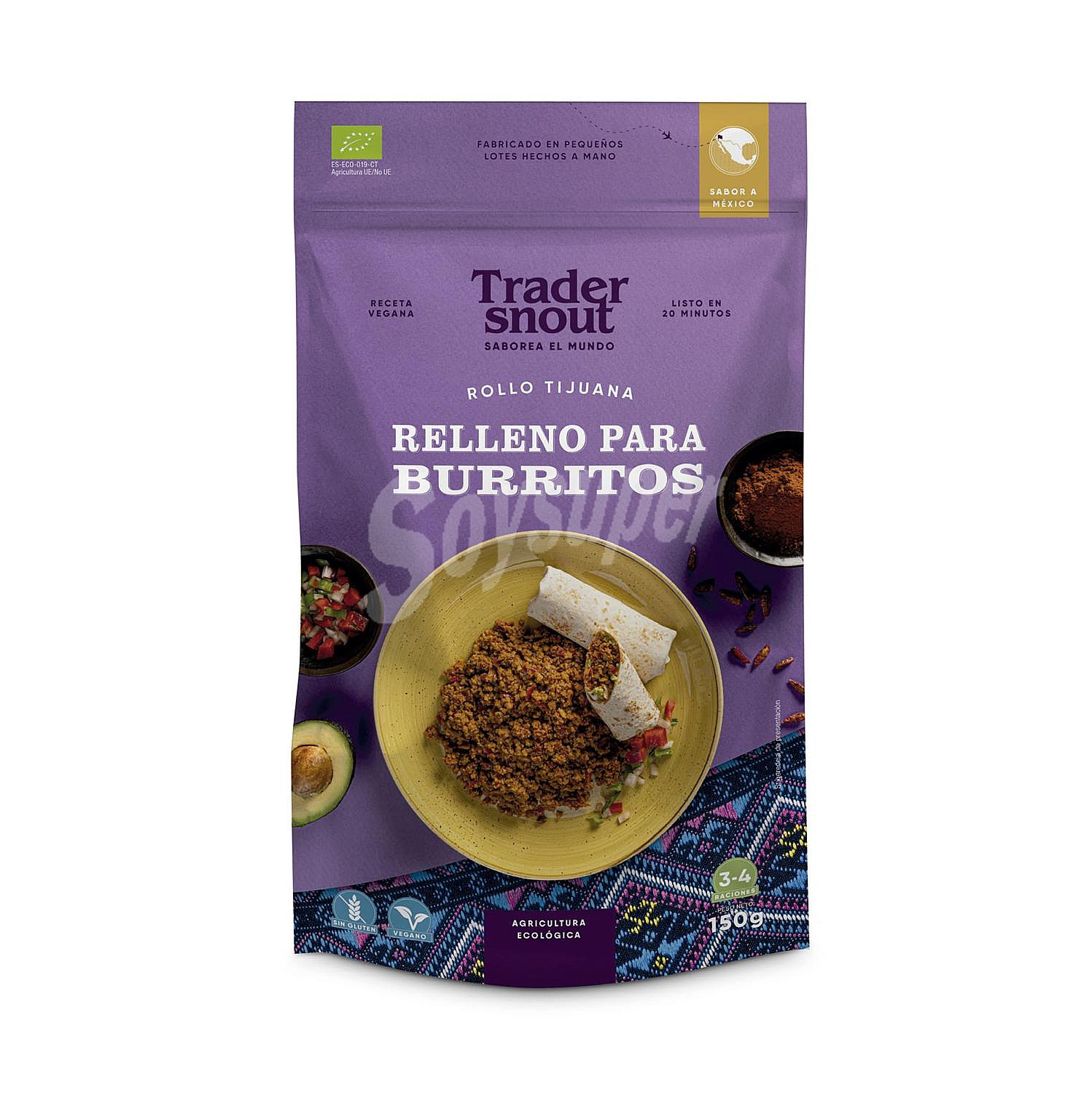 Relleno para burritos ecológico Trader doy G