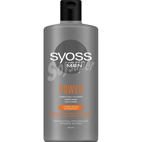 Men Power champú para cabello normal