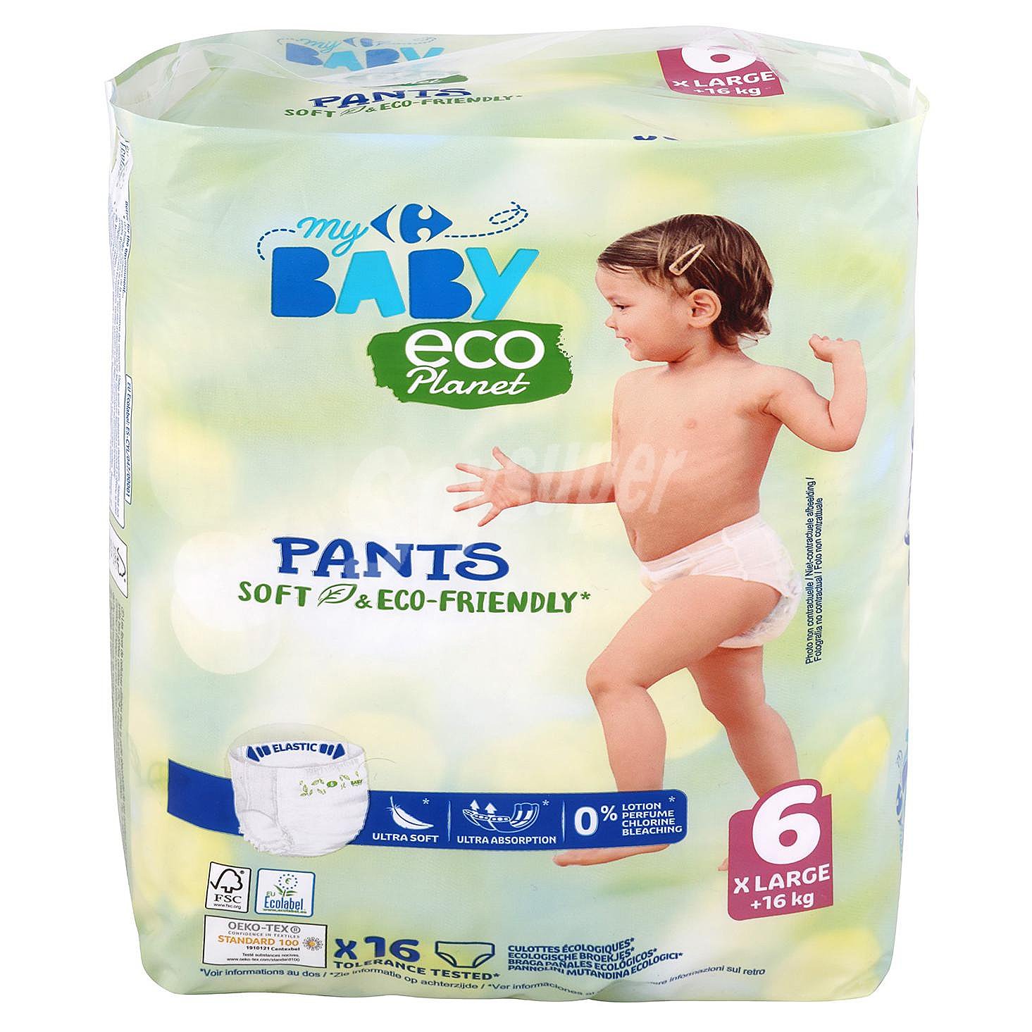 Pants soft & eco-friendly ecológico My T6 (+ ) 16 ud