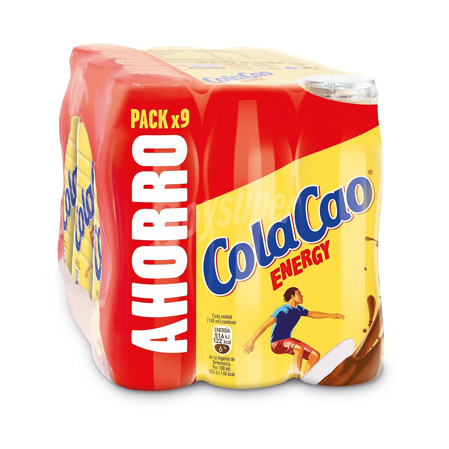 Batido de cacao cola CAO Energy