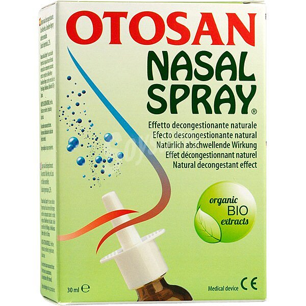 Spray nasal efecto descongestionante natural bio