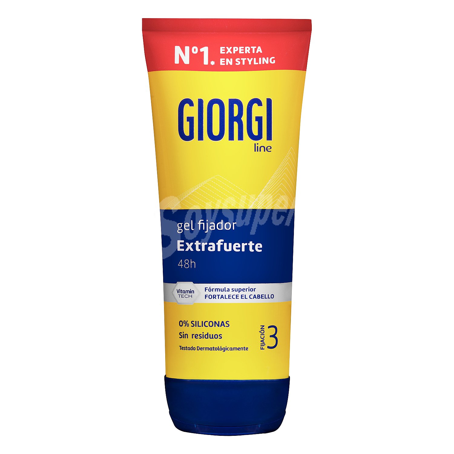 Gel cabello fijacion extrafuerte Nº 3