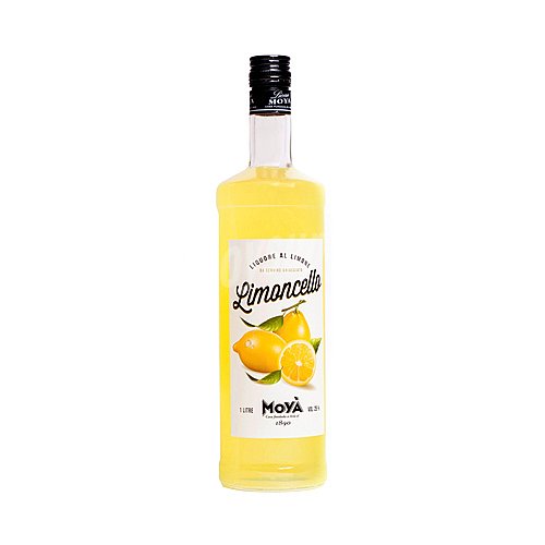 Moyá Limoncello (licor de limón) con alcohol, elaborado en Mallorca moyá