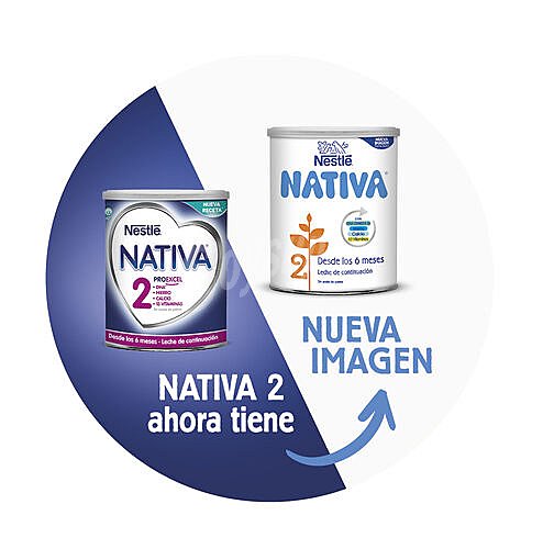 Leche de continuación nestlé Nativa 2