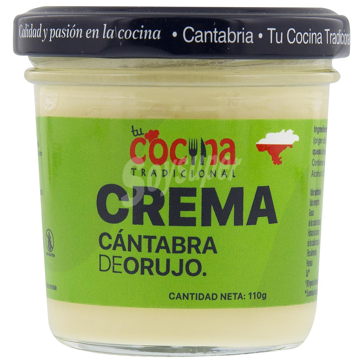 Crema cántabra de orujo sin gluten