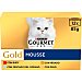 Comida húmeda mousse surtido para gato adulto Purina Gourmet Gold