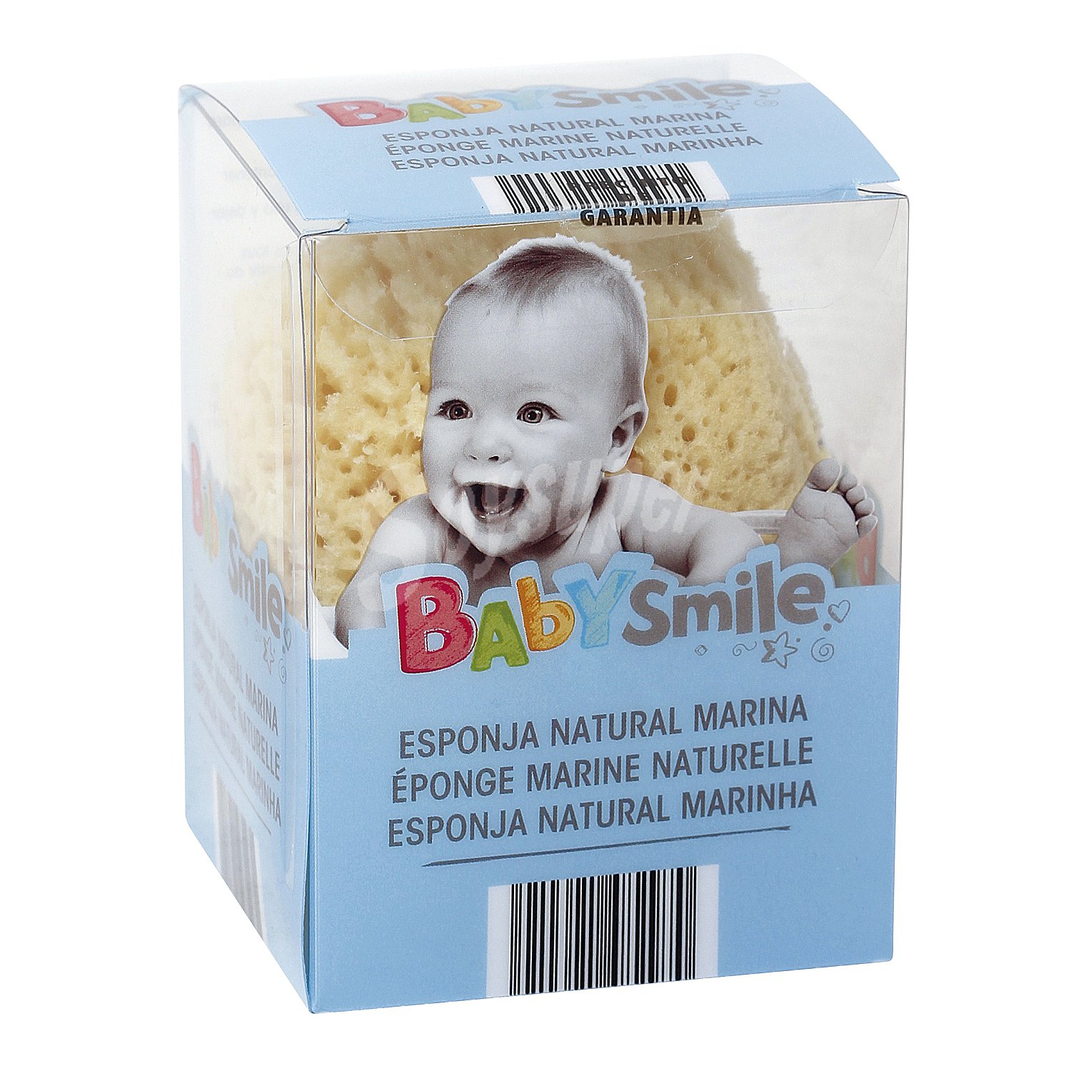 Esponja natural bebe bolsa 1 unidad