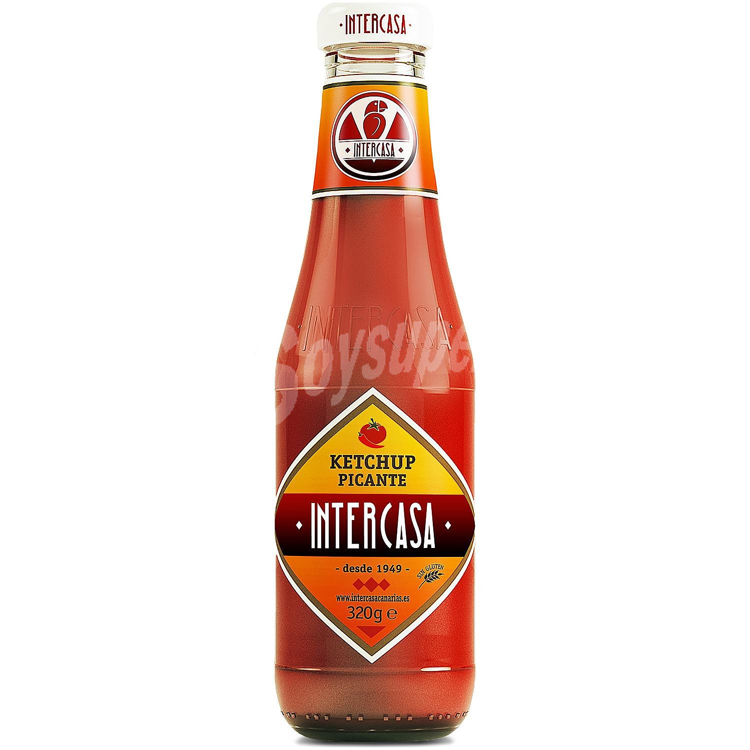 Ketchup picante Intercasa sin gluten