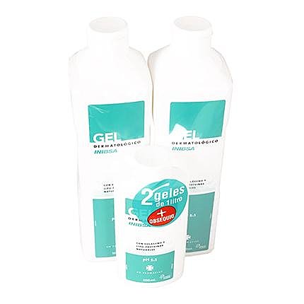 Gel dermartológico para ducha o baño