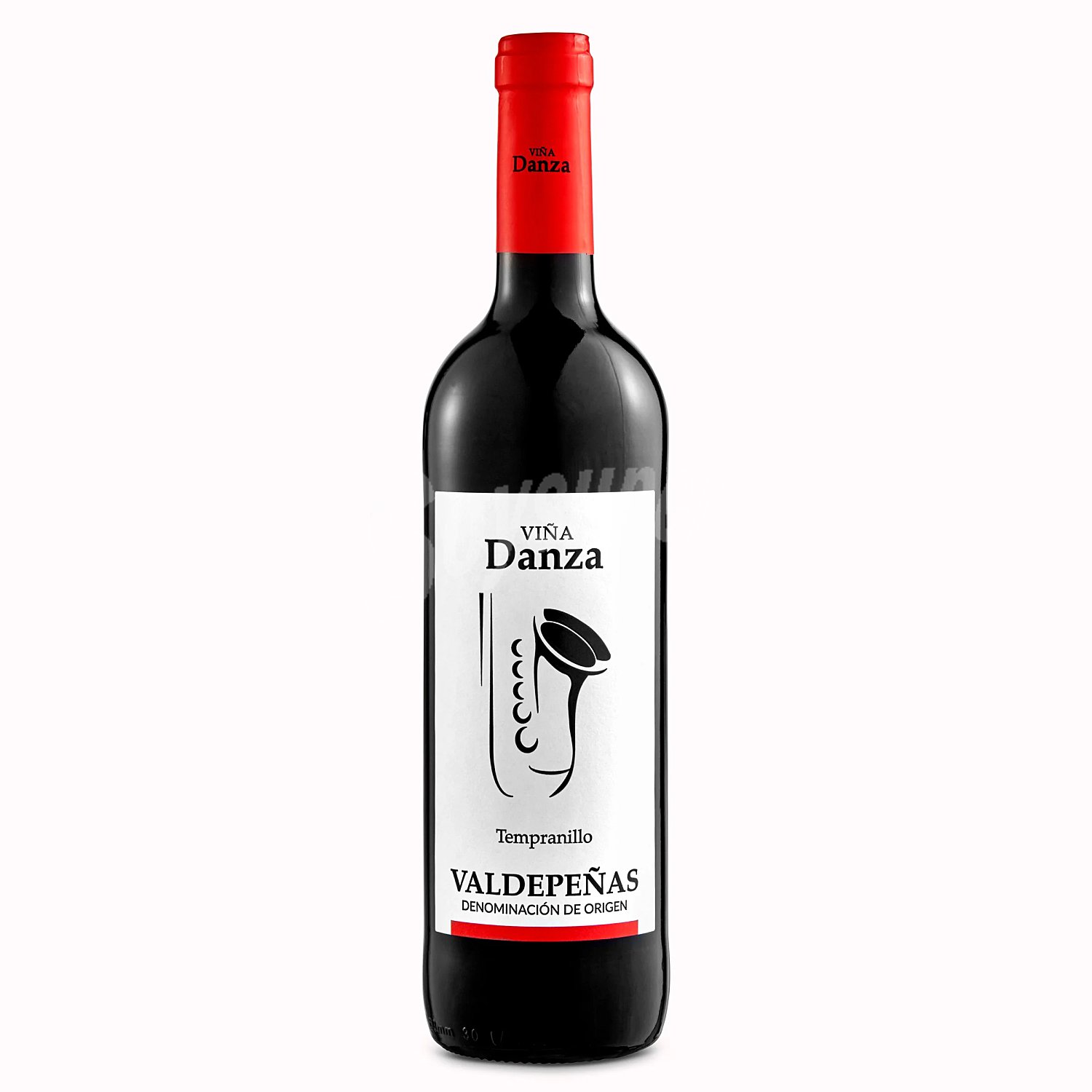 Vino tinto joven D.O. Valdepeñas Viña Danza