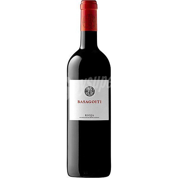 Vino tinto crianza con denominación de origen calificada Rioja