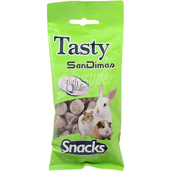 Snacks para roedores frutas del bosque