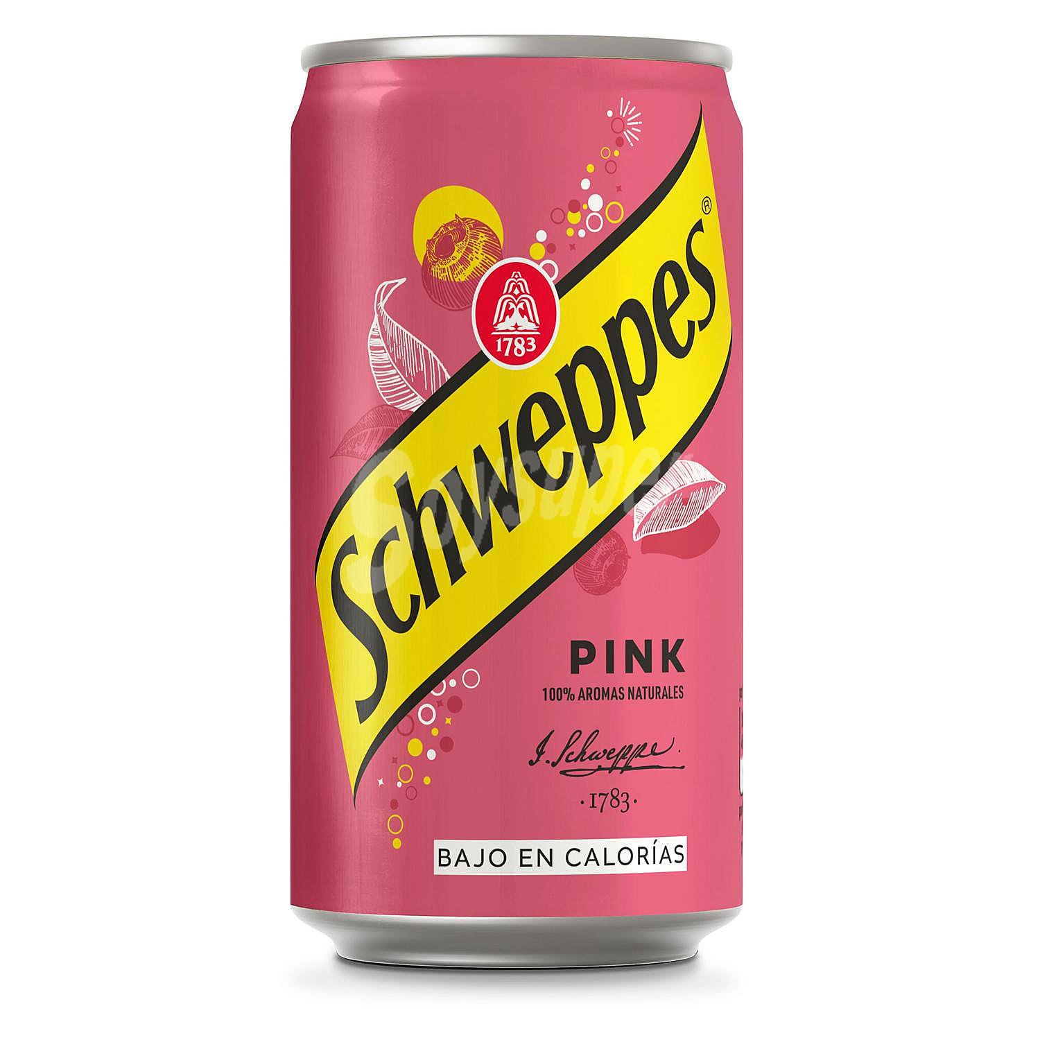 Tónica Pink schweppes