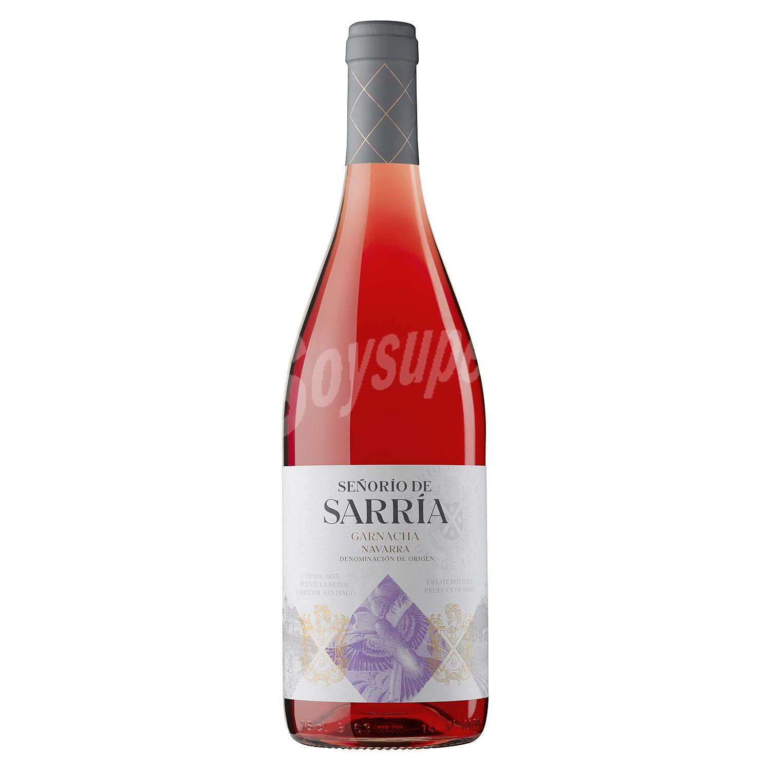 Vino rosado con denominación de origen Navarra