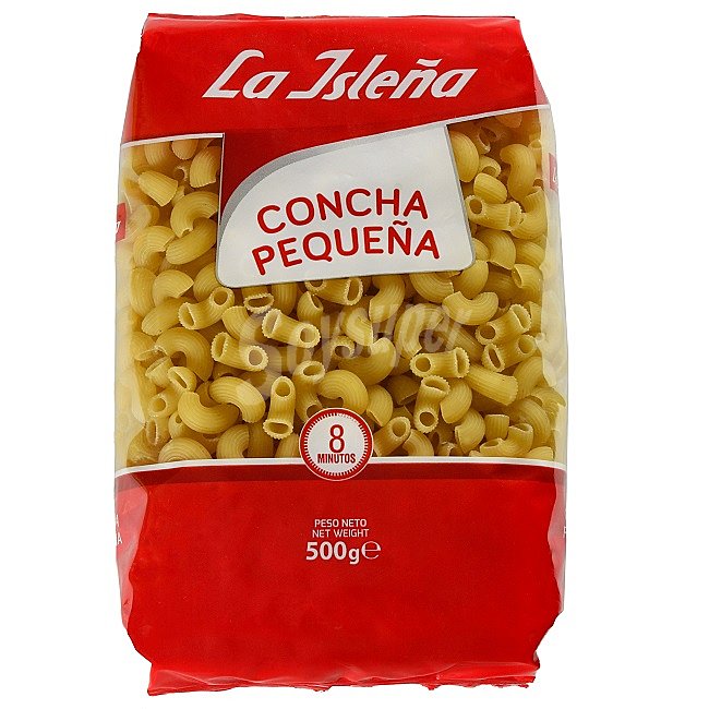 Pasta conchas pequeñas