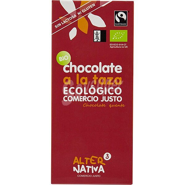 Chocolate ecológico a la taza estuche 500 g