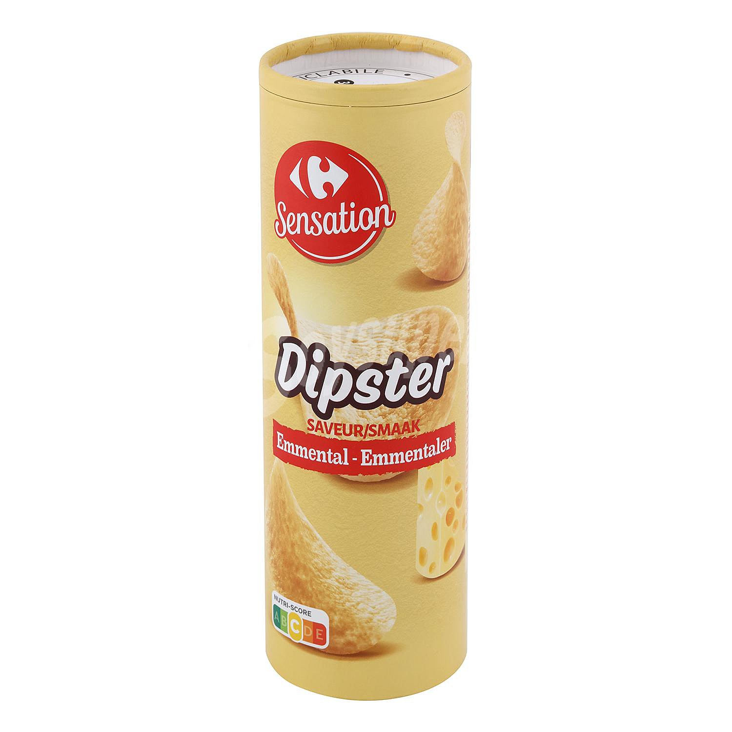 Aperitivo de patata sabor queso Dipster Carrefour