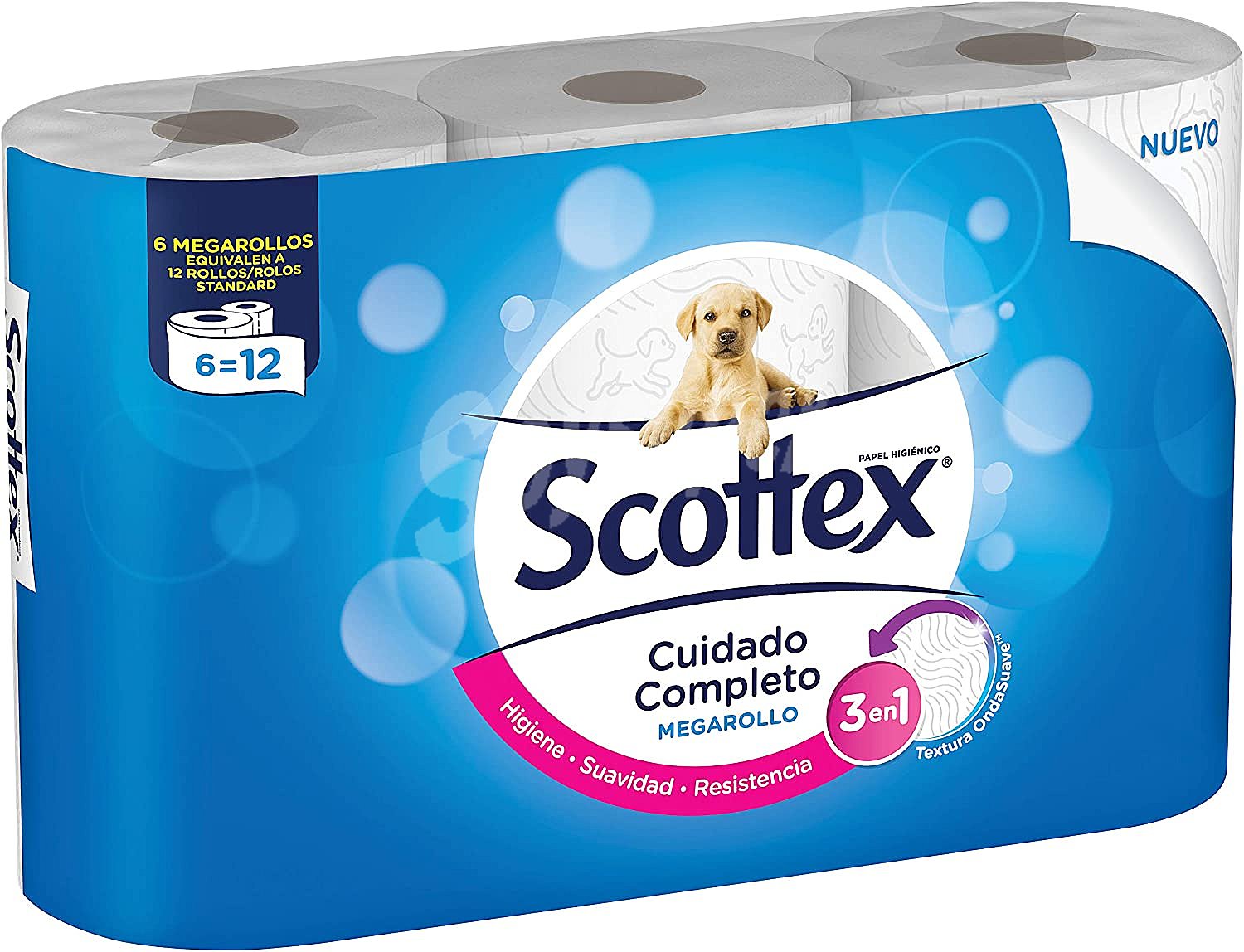 Papel higiénico megarrollo Scottex