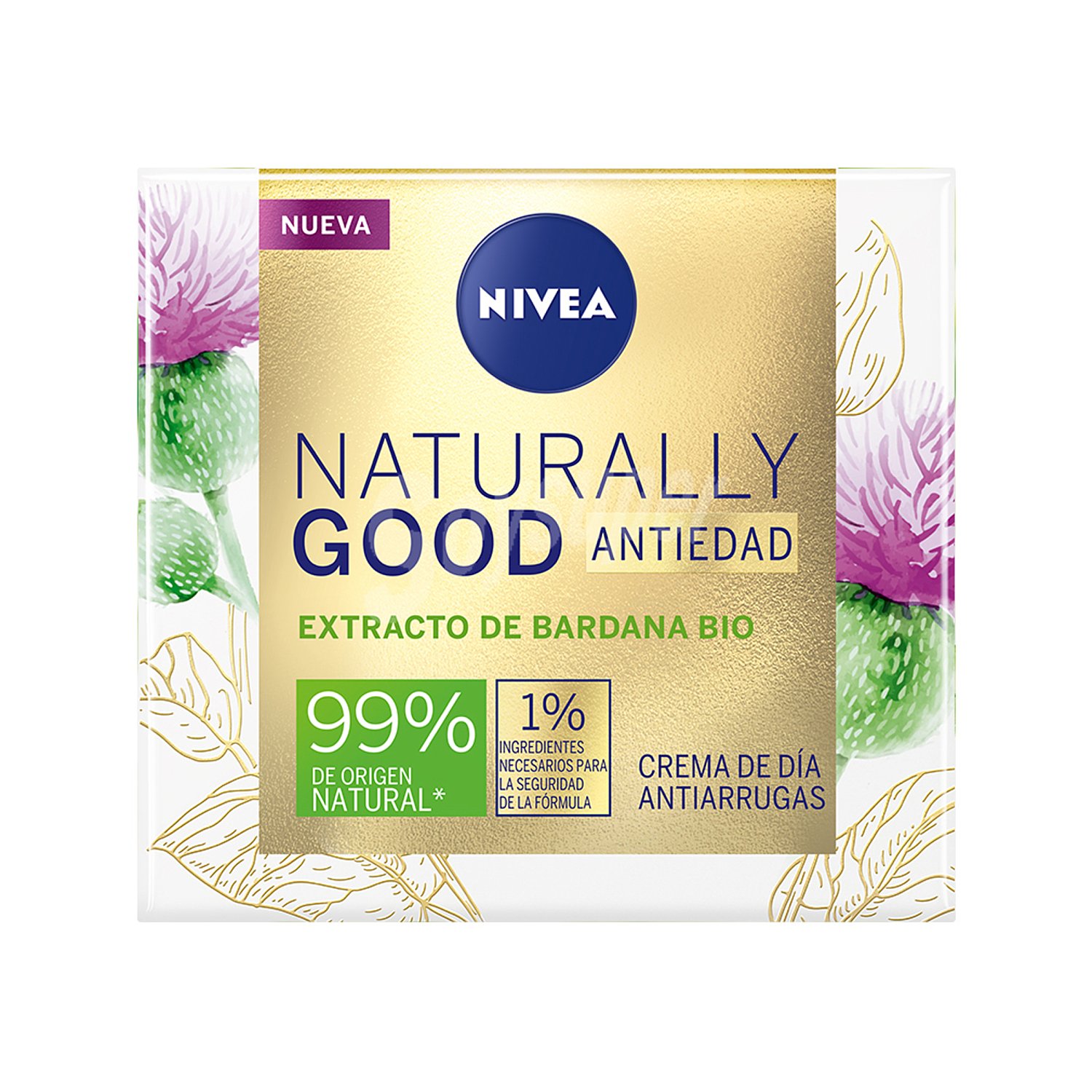 Naturally good crema facial de día antiedad Nivea