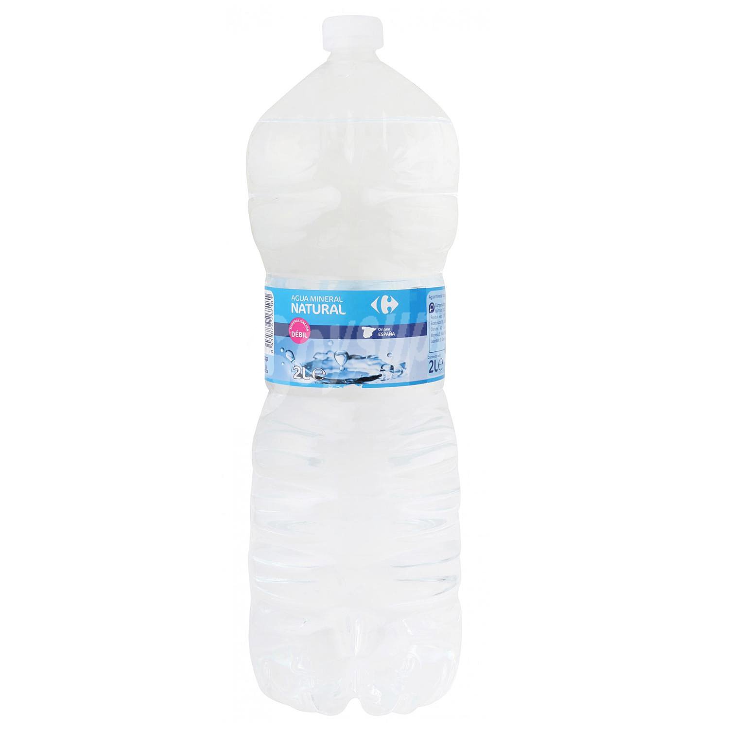 Agua mineral Carrefour natural