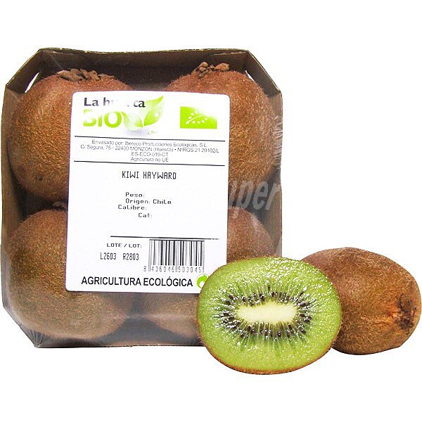 Kiwi zespri ecológico bandeja 400 g