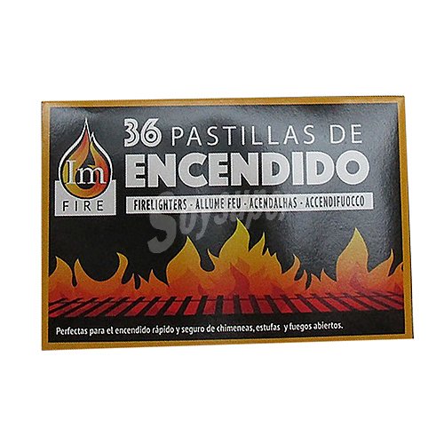 Pastillas de encendido para barbacoa, euraspa