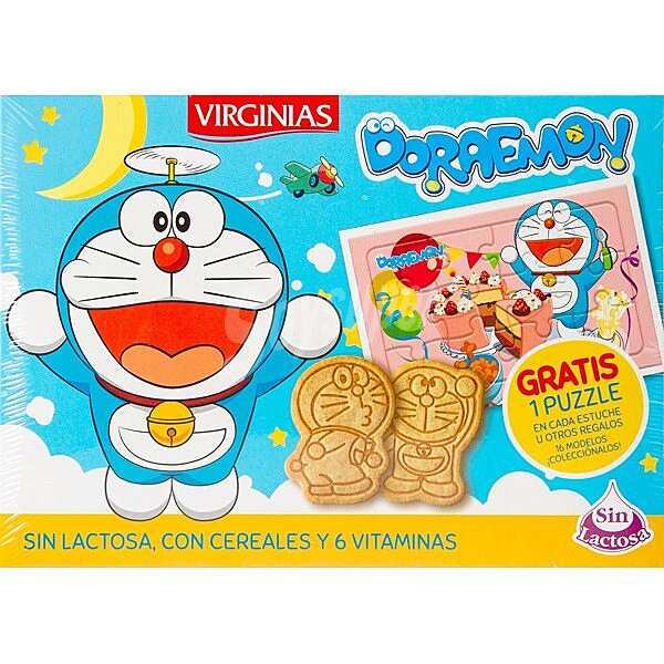 Galletas cereales sin lactosa y 6 vitaminas