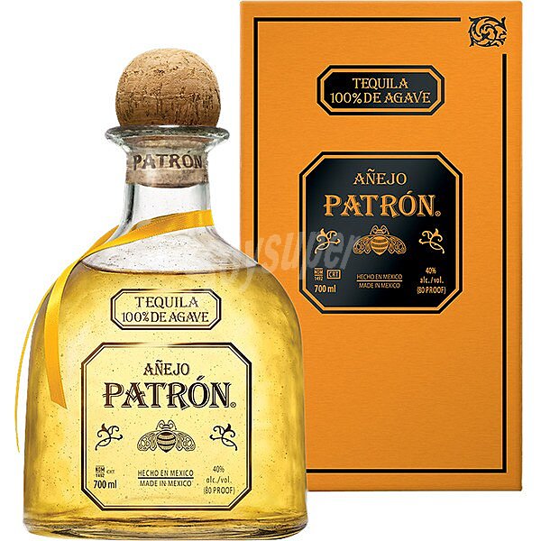 Tequila añejo mejicano