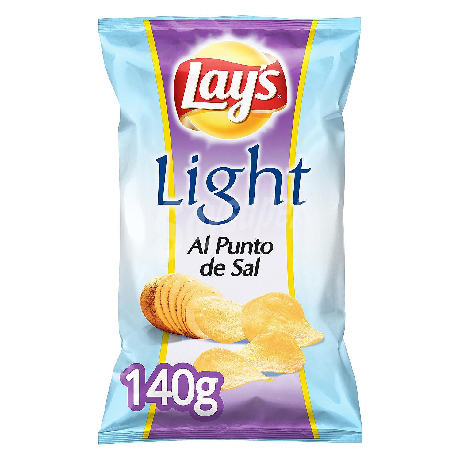 Patatas fritas ligeras con un 40% menos de grasa light