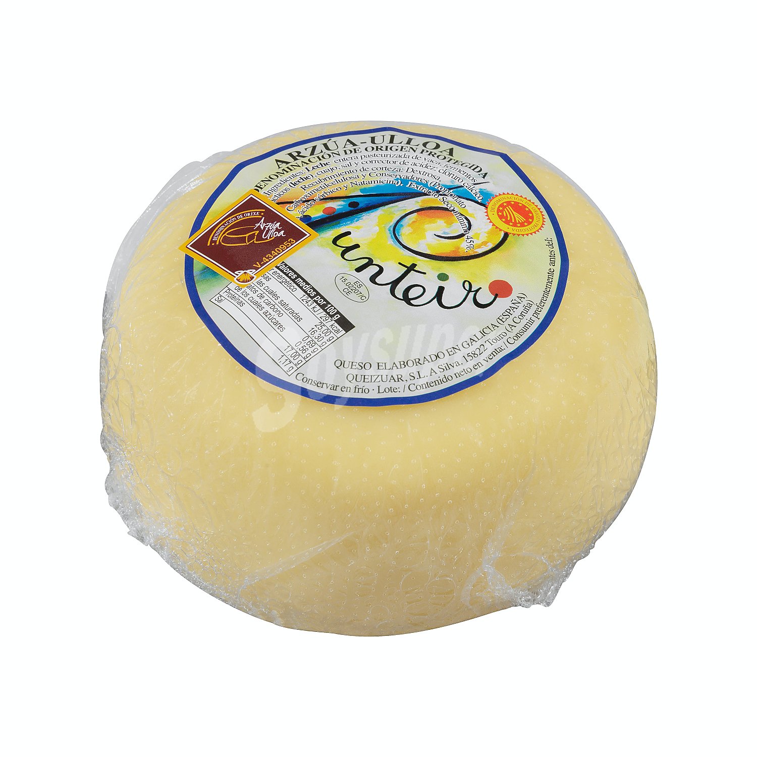 Queso Arzúa-Ulloa de vaca