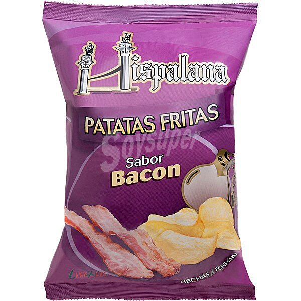 Patatas fritas sabor bacon